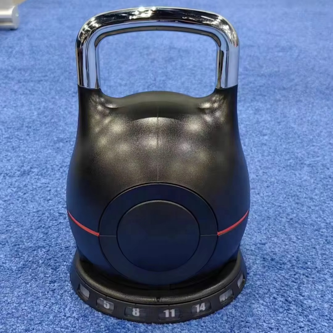 Dumbbell Set - 7 in 1 Adjustable Kettlebell Grip,