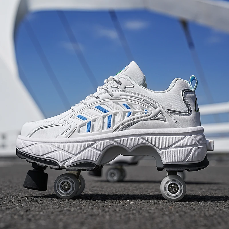 Childrens Roller Skates Four-w - đánh giá và giá Resistance Band