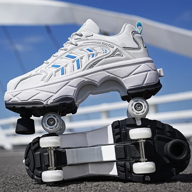 Childrens Roller Skates Four-w - đánh giá và giá Resistance Band