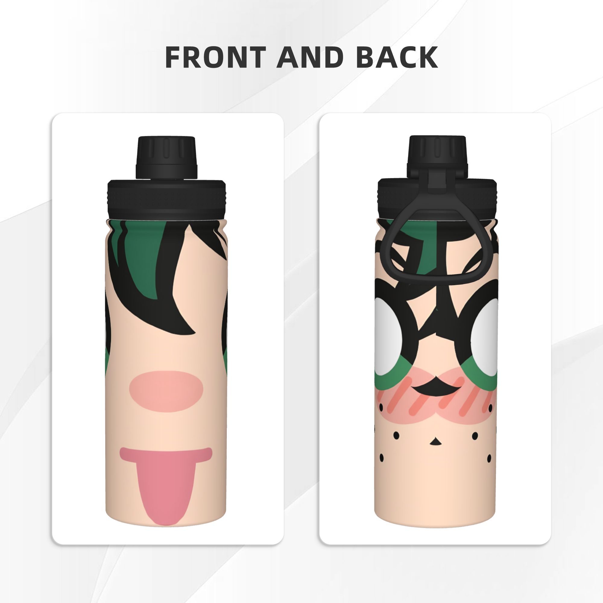 My H-Hero A-Academia Anime 18O - đánh giá và giá Sports Water Bottle Insulated