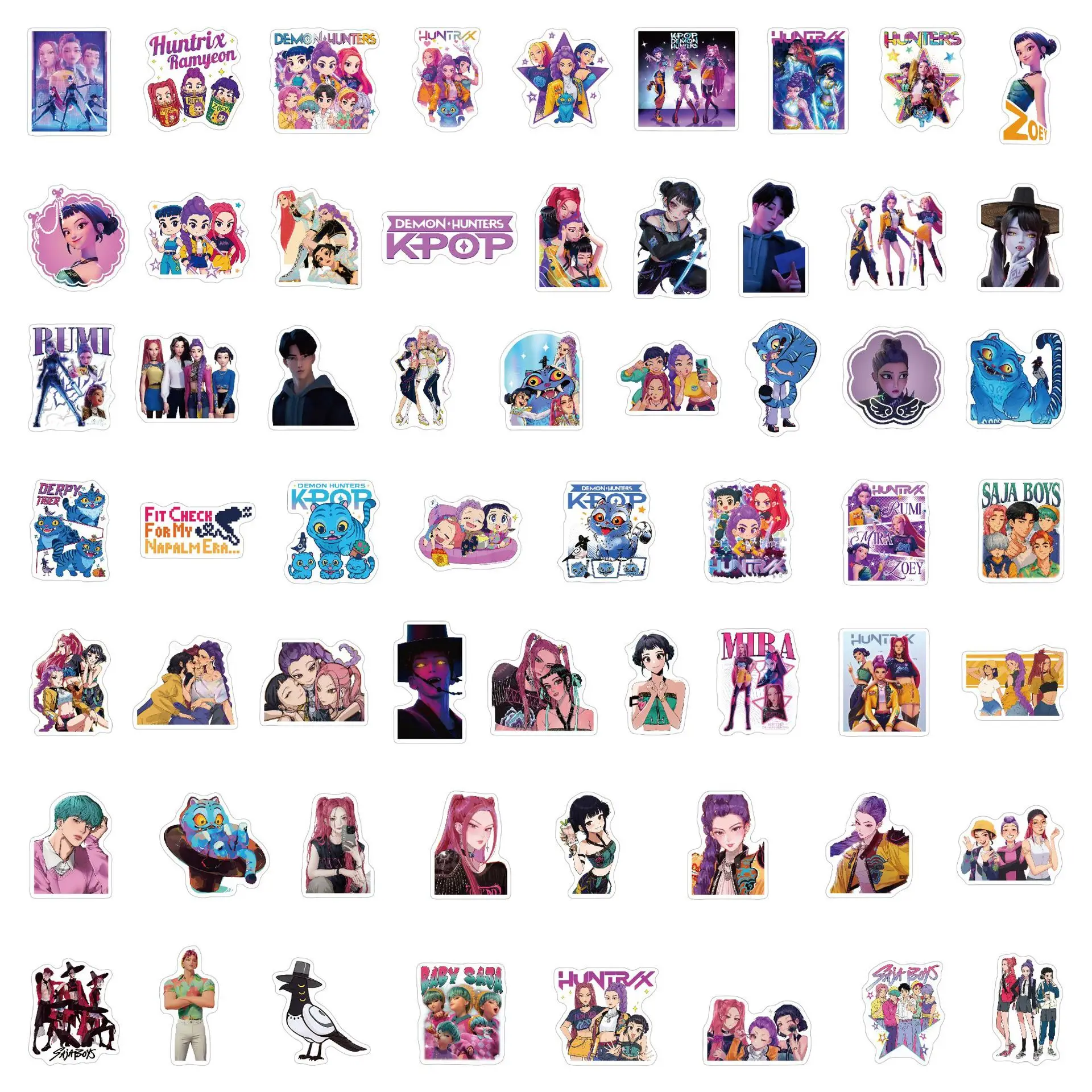 60Pcs Anime Girls Lumi Mila Zo - đánh giá và giá Skateboard