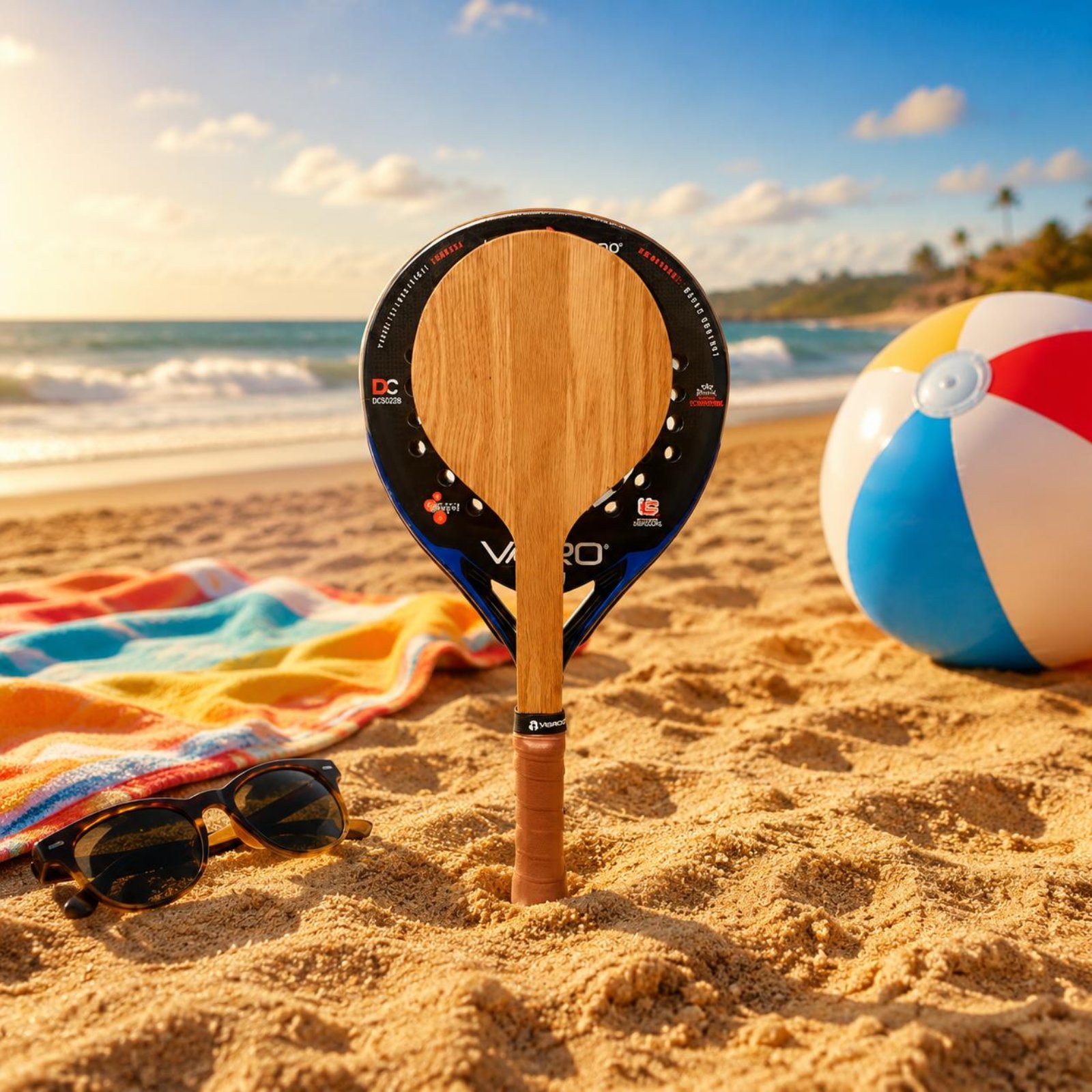 Wood Beach Tennis Racket Beach - đánh giá và giá Tennis Racket