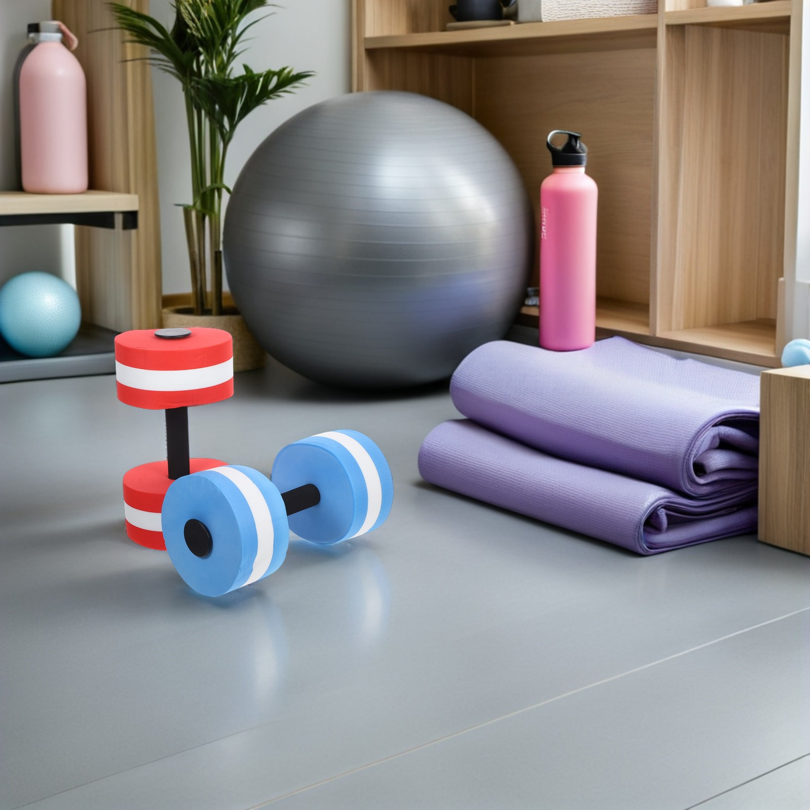 2Pcs Aquatic Dumbbells Eva Flo - đánh giá và giá Dumbbell Set