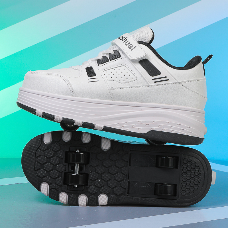 Kids 4‑Wheel Retractable Rolle - đánh giá và giá Skateboard