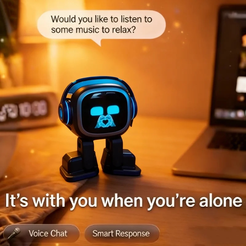 New EMO AI Robot Interactive D - đánh giá và giá Skateboard