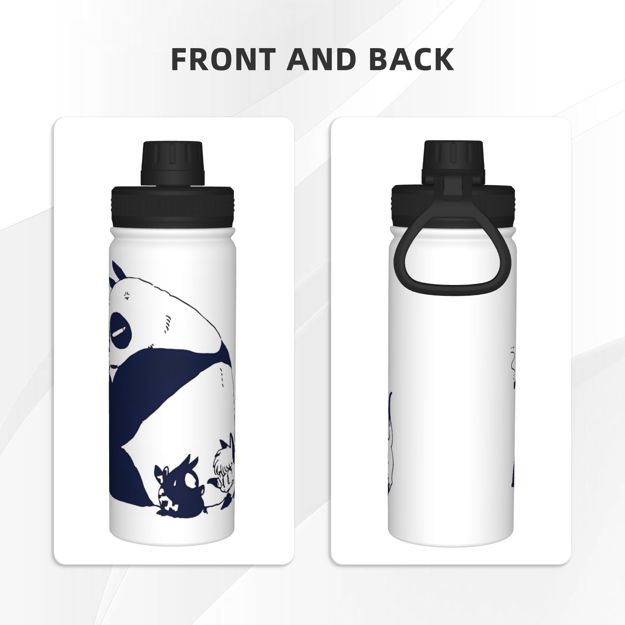 Ranma 1/2 Japanese Anime Panda - đánh giá và giá Sports Water Bottle Insulated