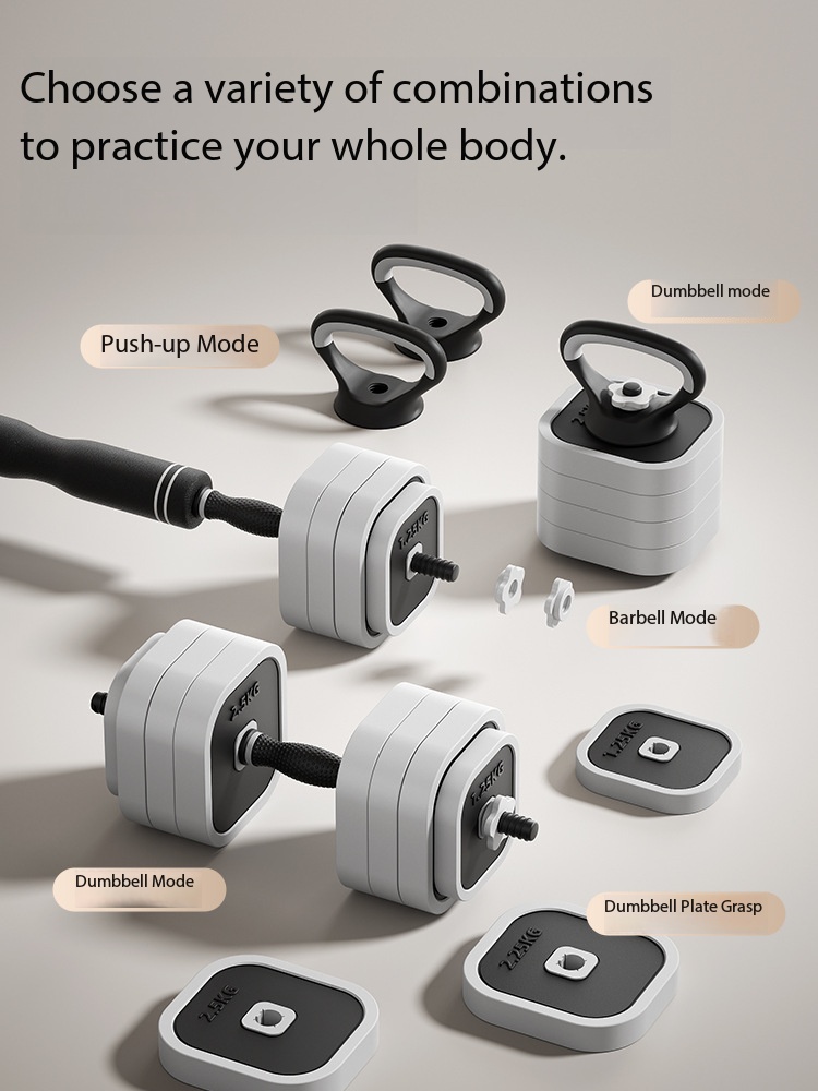 Adjustable 4 in 1 Home Gym Fit - đánh giá và giá Dumbbell Set