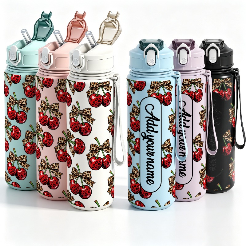 Personalized 25oz Large Cherry - đánh giá và giá Sports Water Bottle Insulated