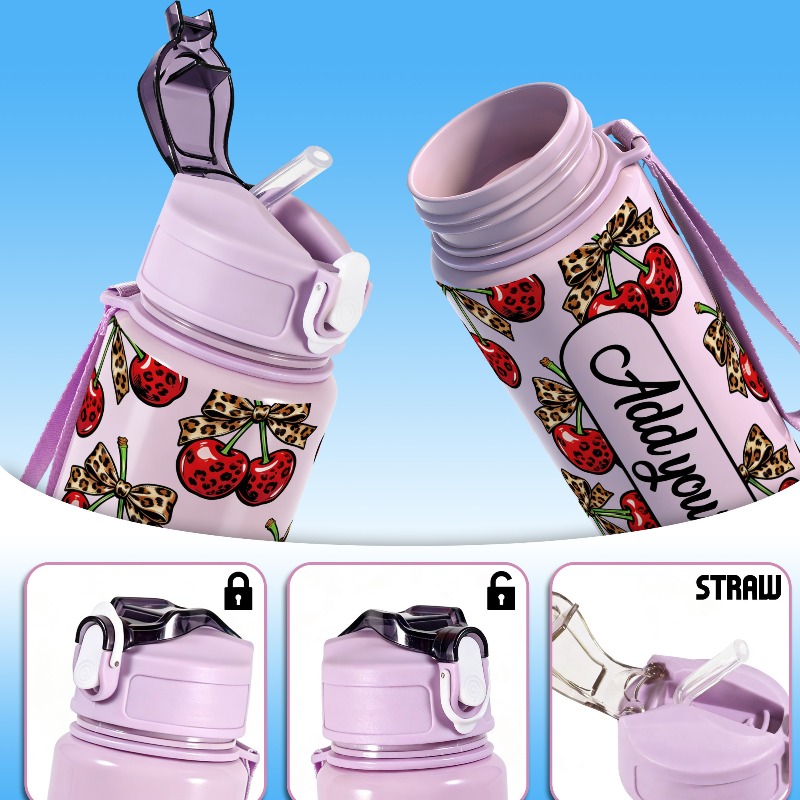 Personalized 25oz Large Cherry - đánh giá và giá Sports Water Bottle Insulated