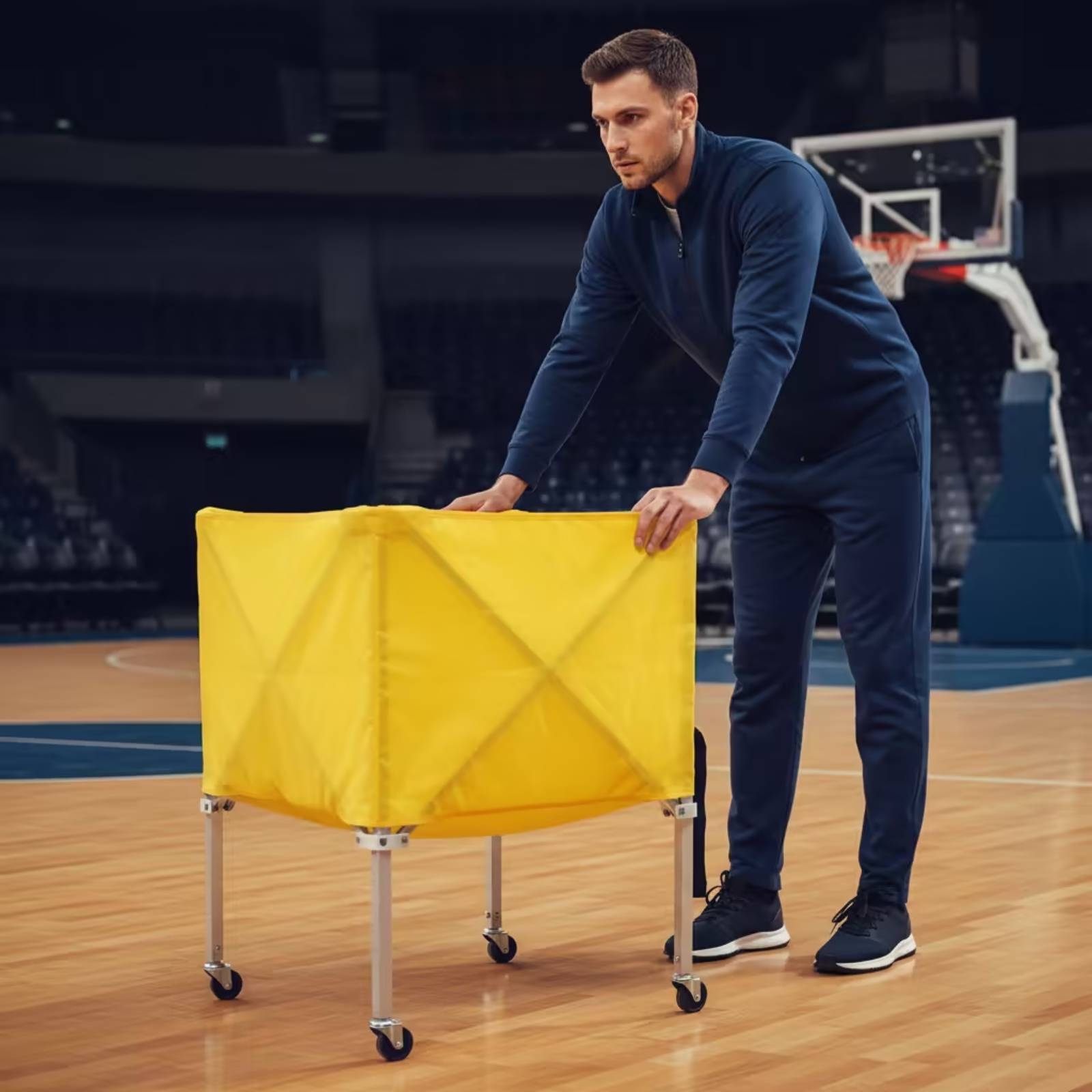 Collapsible Ball Cart Lightwei - đánh giá và giá Gym Ball