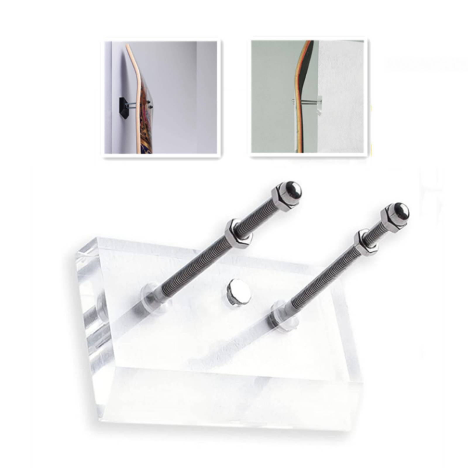 Skateboard Wall Mount Compact  - đánh giá và giá Skateboard