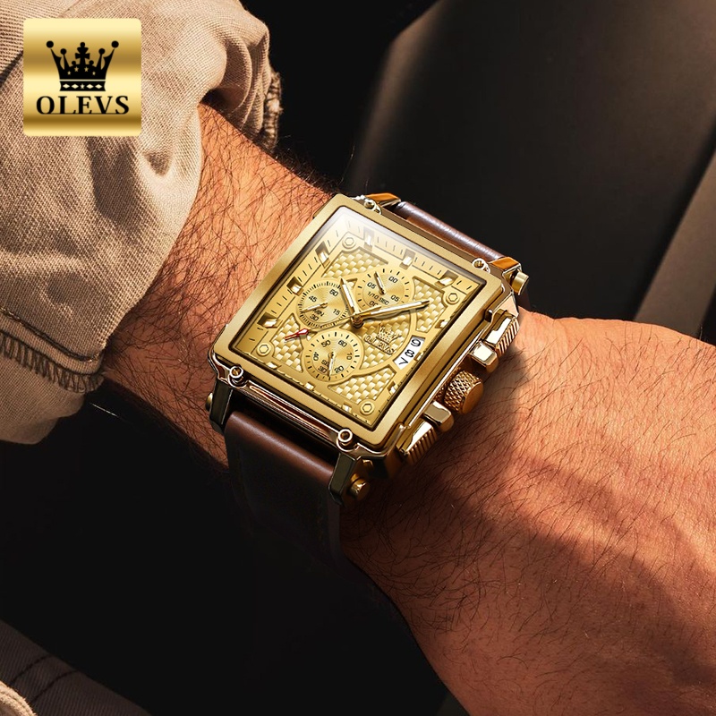 OLEVS Brand Mens Watches Water - đánh giá và giá Resistance Band