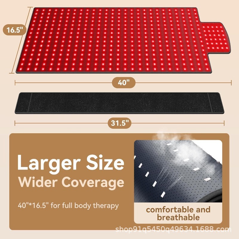 Red Infrared Light Therapy Pad - đánh giá và giá Yoga Mat