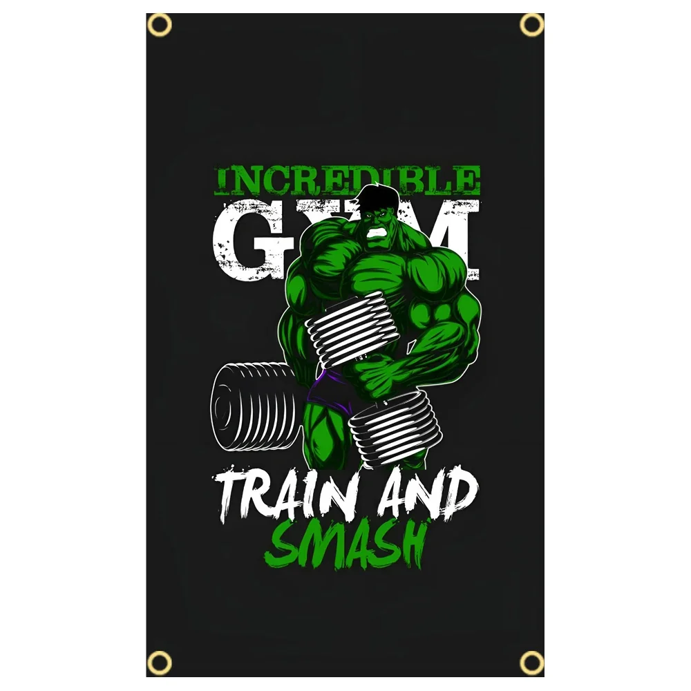 GYM Flag Message Signs Slogan  - đánh giá và giá Sports Equipment Poster